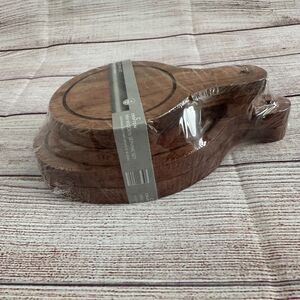 Mini Wood Server 4pk (2 sizes) - Coasters, Mini Charcuterie or Craft Projects